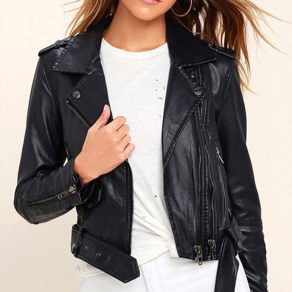 BLANK NYC Vegan Leather Jacket